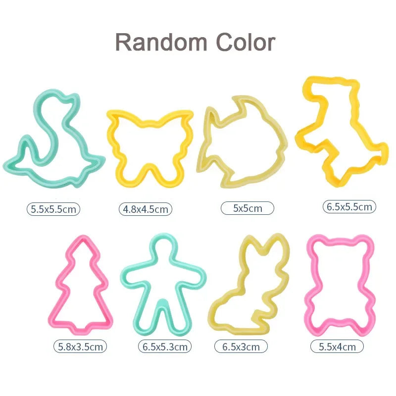 Plasticine Mold Kids DIY Craft Toys Accessories Cartoon Dinosaur