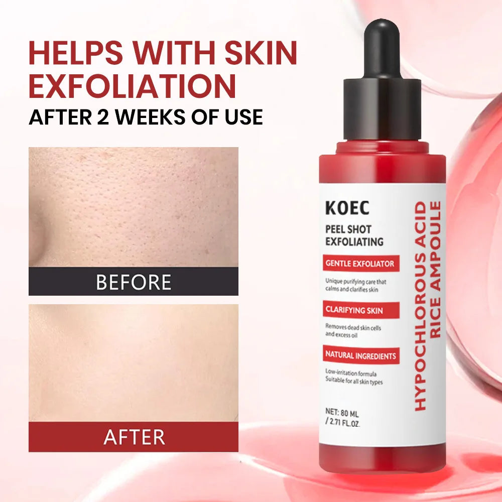 80ml Rice Peeling Lotion Oil – Exfoliating & Brightening Serum