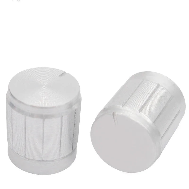 5PCS/Lot Ec11 Rotary Encoder Switch 15/20mm Plum Blossom Handle Half Shaft 20 Bit Pulse Digital Signal Potentiometer Peaceful Pleasures Health and Wellness White cap