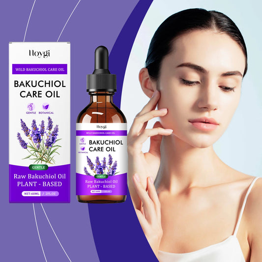 Hoygi Bakuchiol Lavender Face Serum Oil 60ml | Fine Lines Face Serum Oil Peaceful Pleasures Health and Wellness