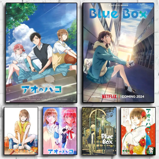Anime Ao No H-hako Poster HD art sticky wall waterproof home living room bar decoration Peaceful Pleasures Health and Wellness