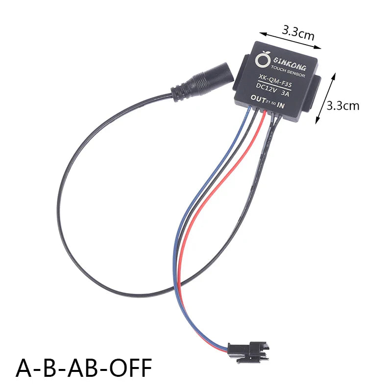 DC 12V 3A Touch Sensor Switch for LED Bathroom Mirror Light