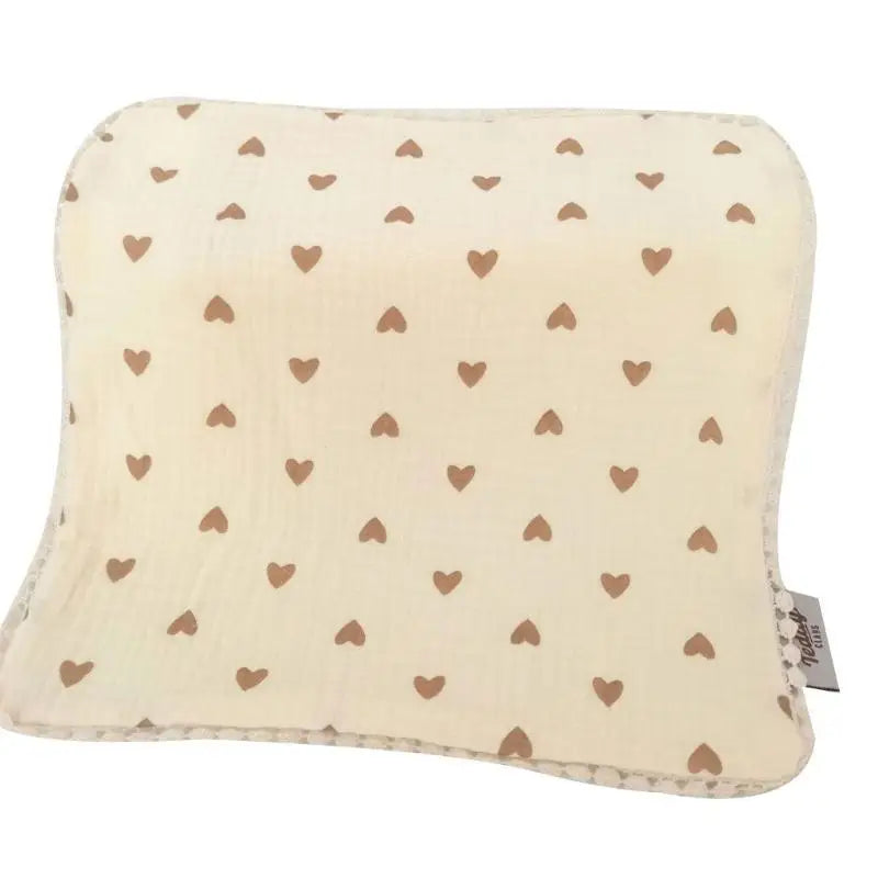 Cartoon Baby Saliva Towel – Soft Cotton Face Cloth 30×30cm