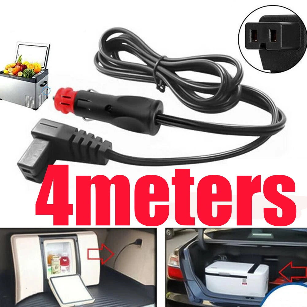 Car Refrigerator Power Cord Plug connection cable For ARB Car Cigarette Lighter Adapter Fridge Heater Extension Cable Peaceful Pleasures Health and Wellness 4meters