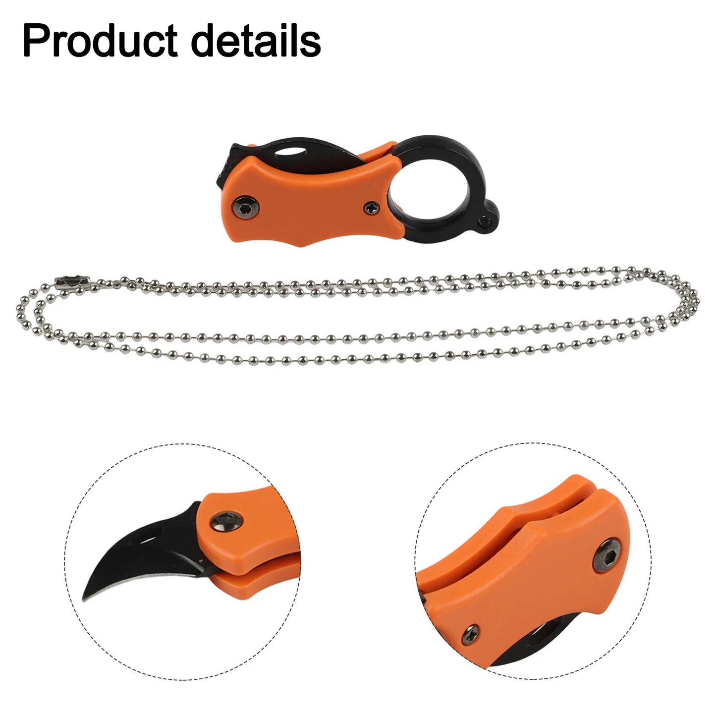 Portable Small Pocket Cutter Carabiner Box Keychain Folding Unboxing