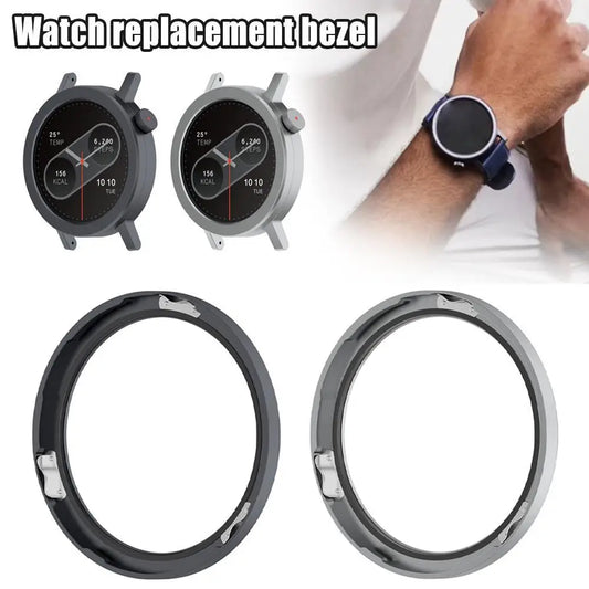 CMF Watch Pro 2 Metal Bezel Replacement Case + Tempered Glass Smartwatch Bezel Case Oasis Select