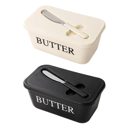 Butter Dish with Lid & Built-In Cutter | Large Capacity Butter Dish Oasis Select