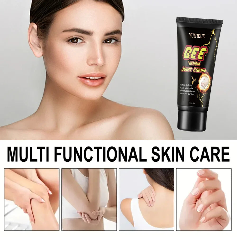 YUITIKUE Bee Venom Warming Body Cream 60g | Hydrating