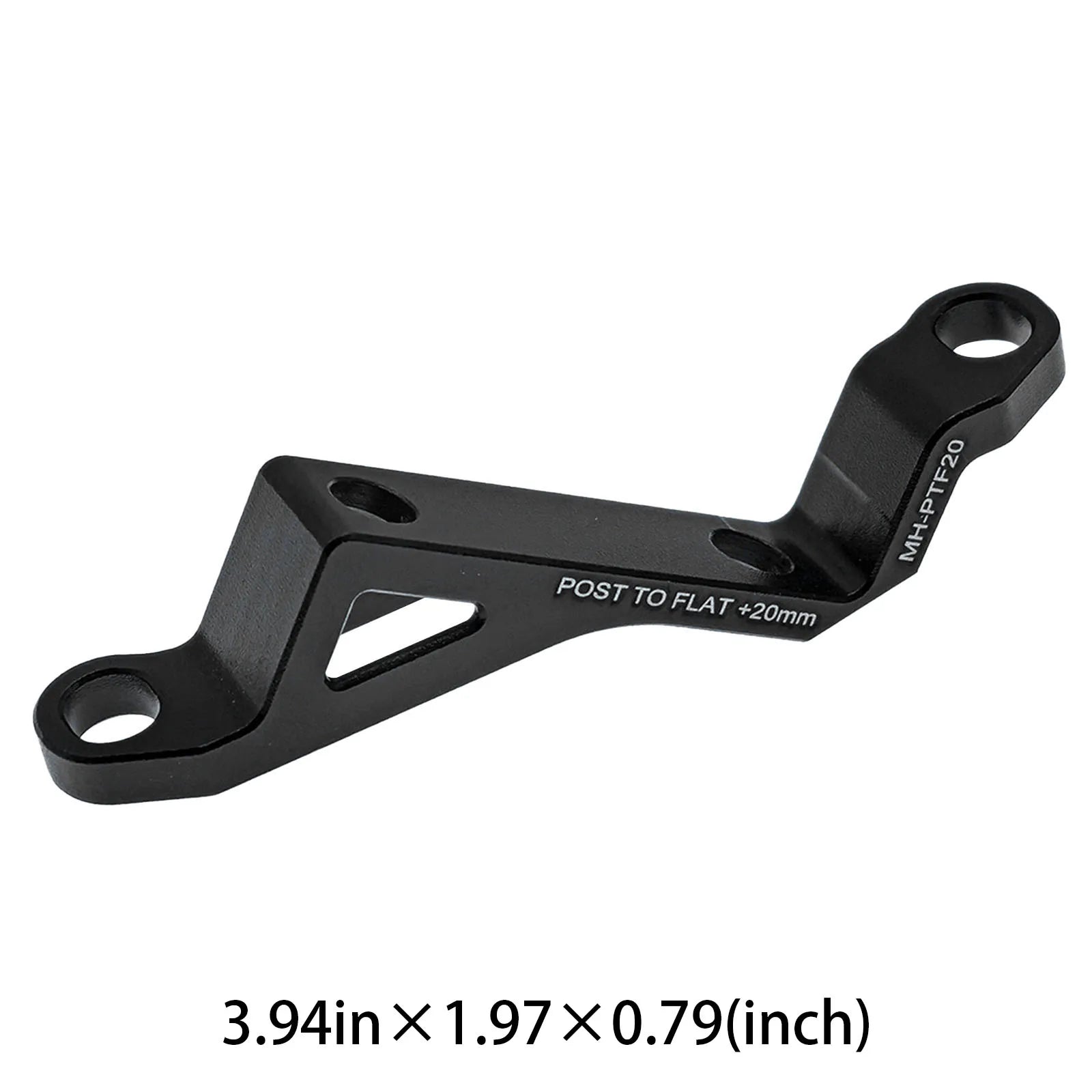 Post Mount To Flat Mount Brake Adapter PM To FM Disc Brake Bracket Converter 140mm / 160mm Aluminum Alloy Bike Accessories Peaceful Pleasures Health and Wellness