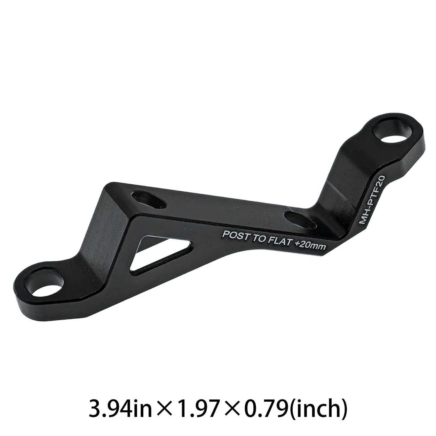 Post Mount To Flat Mount Brake Adapter PM To FM Disc Brake Bracket Converter 140mm / 160mm Aluminum Alloy Bike Accessories Peaceful Pleasures Health and Wellness