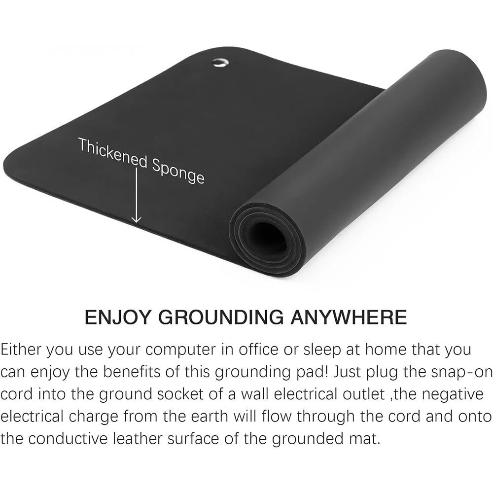 Grounding Pad Kit – Earthing Mat, Wristband & Wire | VamsLuna