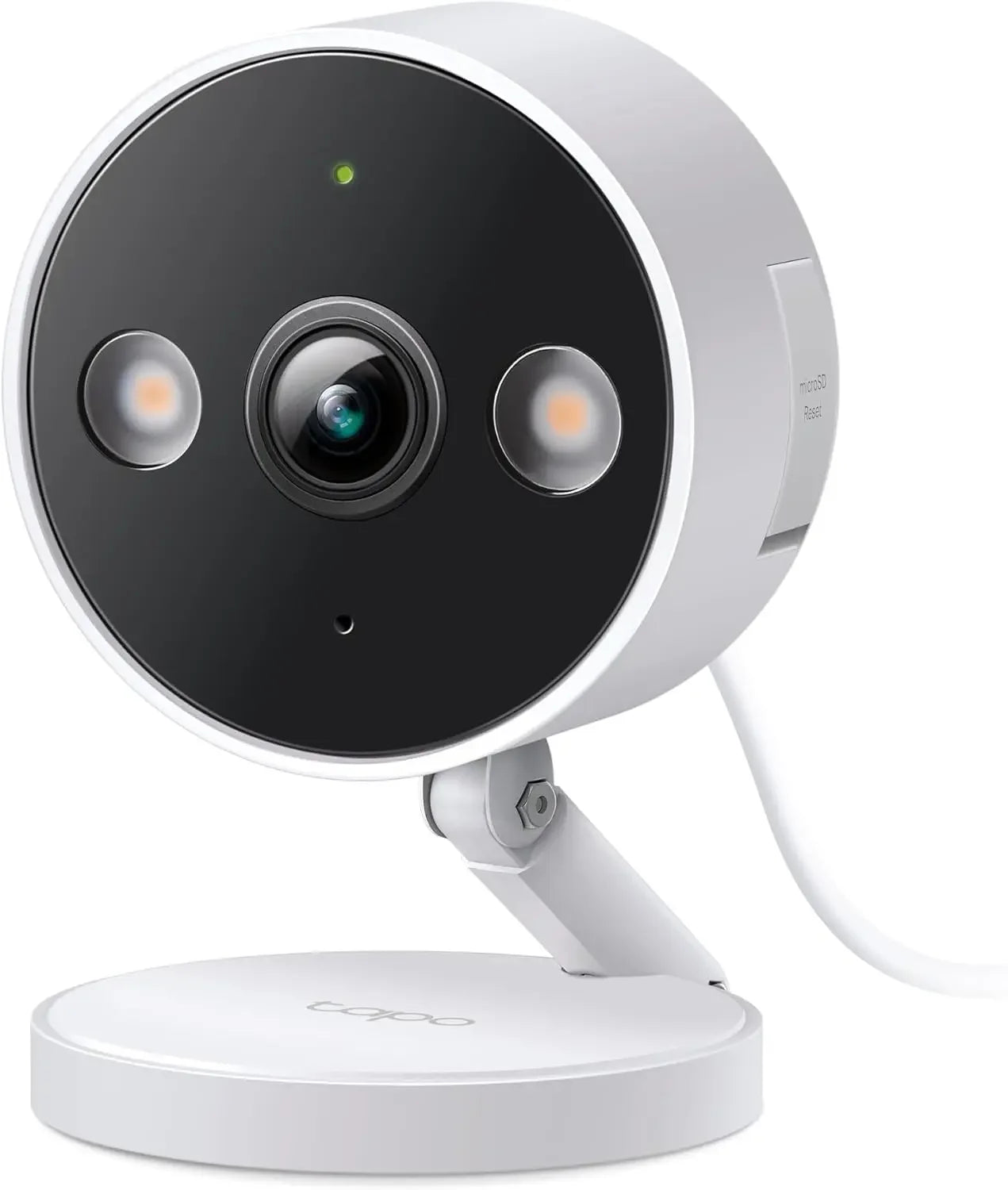 2K Indoor/Outdoor Security Camera with Person/Pet Detection, Color Night Vision, No Subscription Required Peaceful Pleasures Health and Wellness United States