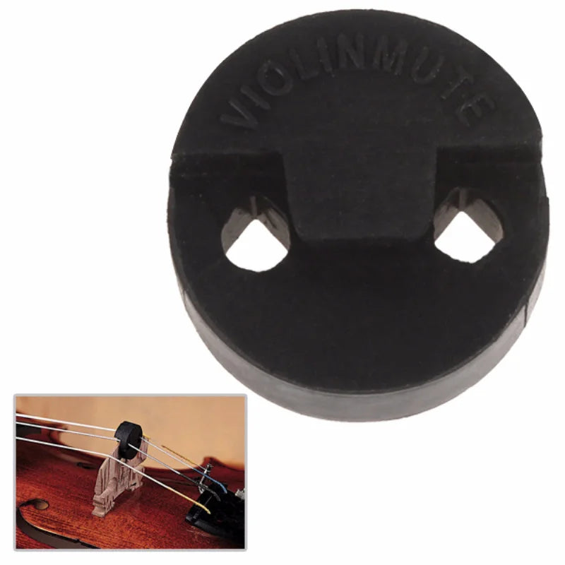 Professional Violin Parts Accessories 20 X Black Acoustic Round