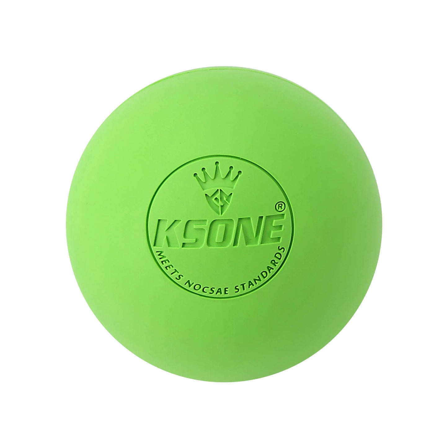 Solid Color KSONE Yoga Fascia Ball,Silicone Pilates Ball For Foot Massage Muscle Relaxation Peaceful Pleasures Health and Wellness Green