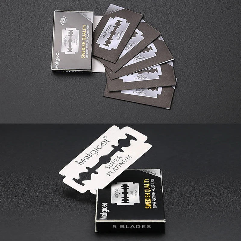 Double-Sided Safety Razor Blades for Men – 50/100/200 Pack