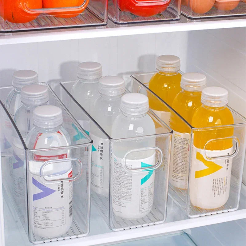 Transparent Refrigerator Storage Box Vegetable Fruit Organizer Fridge Clear Container for Kitchen Food Drinks Storage 2030 Peaceful Pleasures Health and Wellness