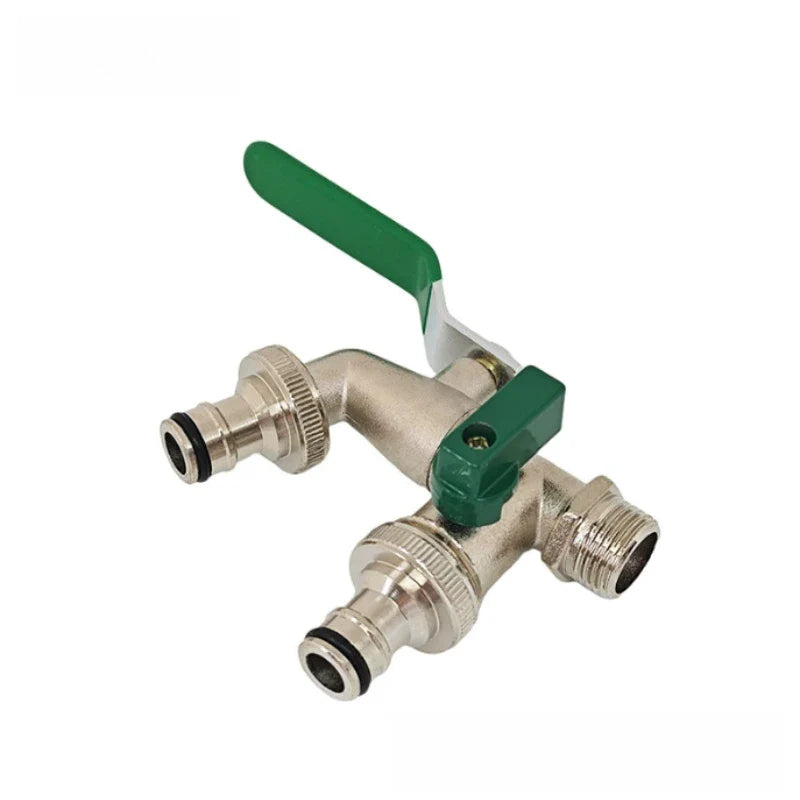 Zinc Alloy Garden Bibcock Faucet | 90° Lever Handle Tap