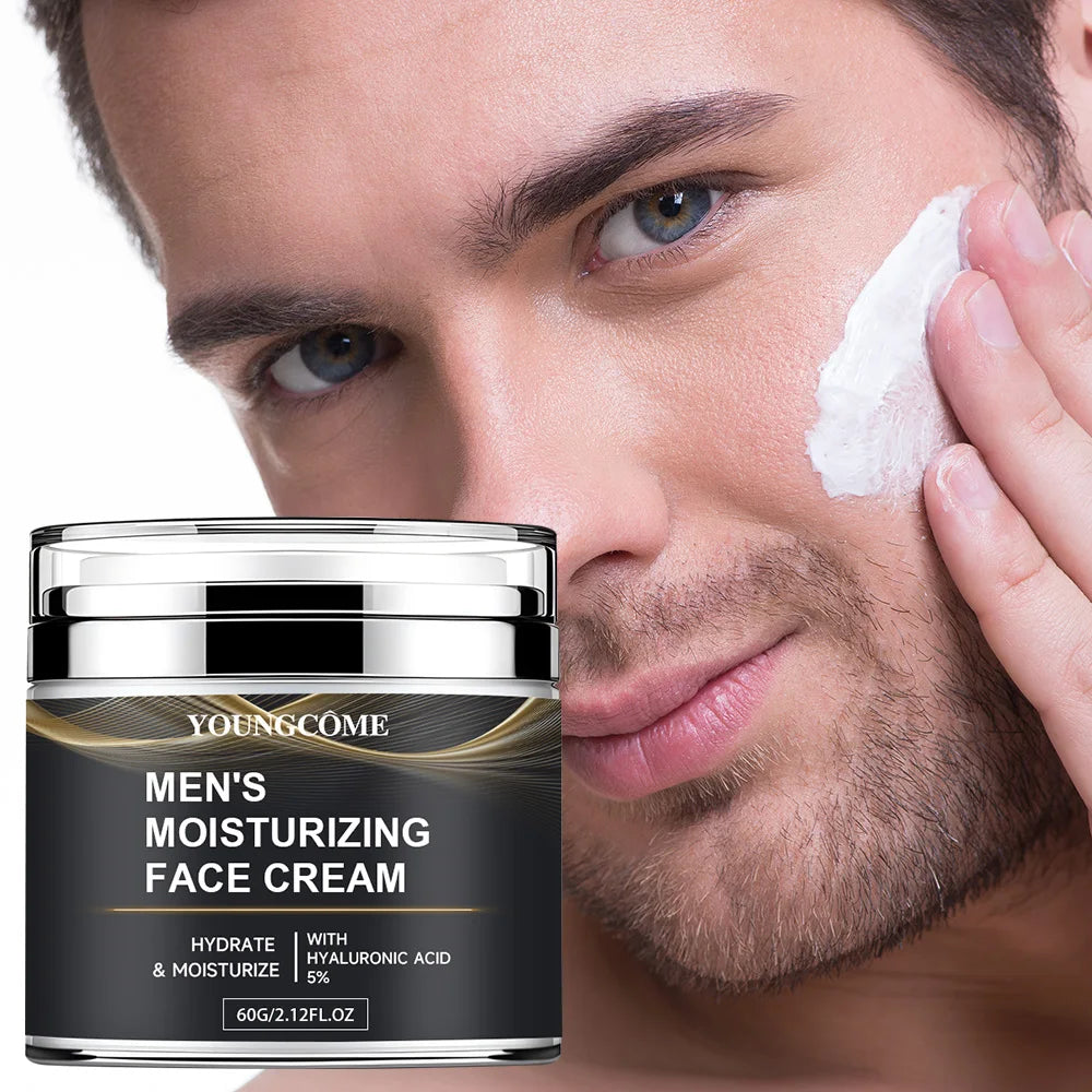 YOUNGCOME Men's Collagen Cream with Retinol & Vitamins Men's Face Cream Peaceful Pleasures Health and Wellness
