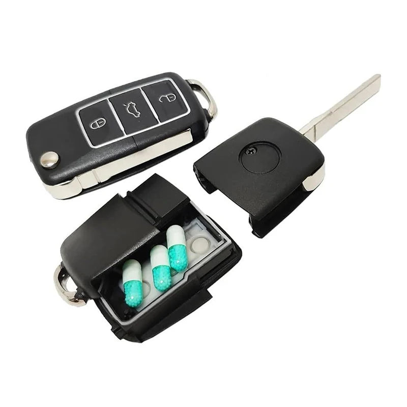 Dummy Car Key Hidden Safe Box | Secret Stash Storage Case
