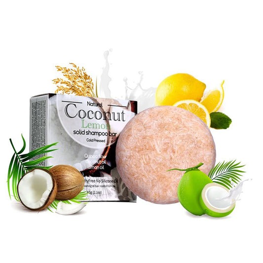 Coconut Oil & Shea Butter Solid Shampoo Bar for Men – 60g Solid Shampoo Bar Oasis Select 60g
