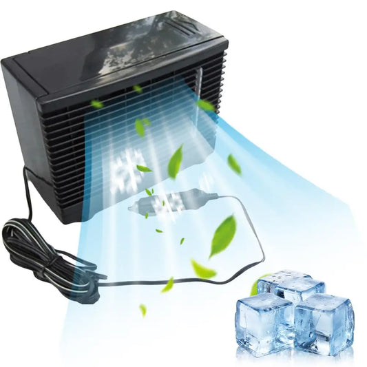 Portable Car Cooler Fan Adjustable Car Air Conditioner Cooler Cooling Fan For Car Home Conditioning Peaceful Pleasures Health and Wellness