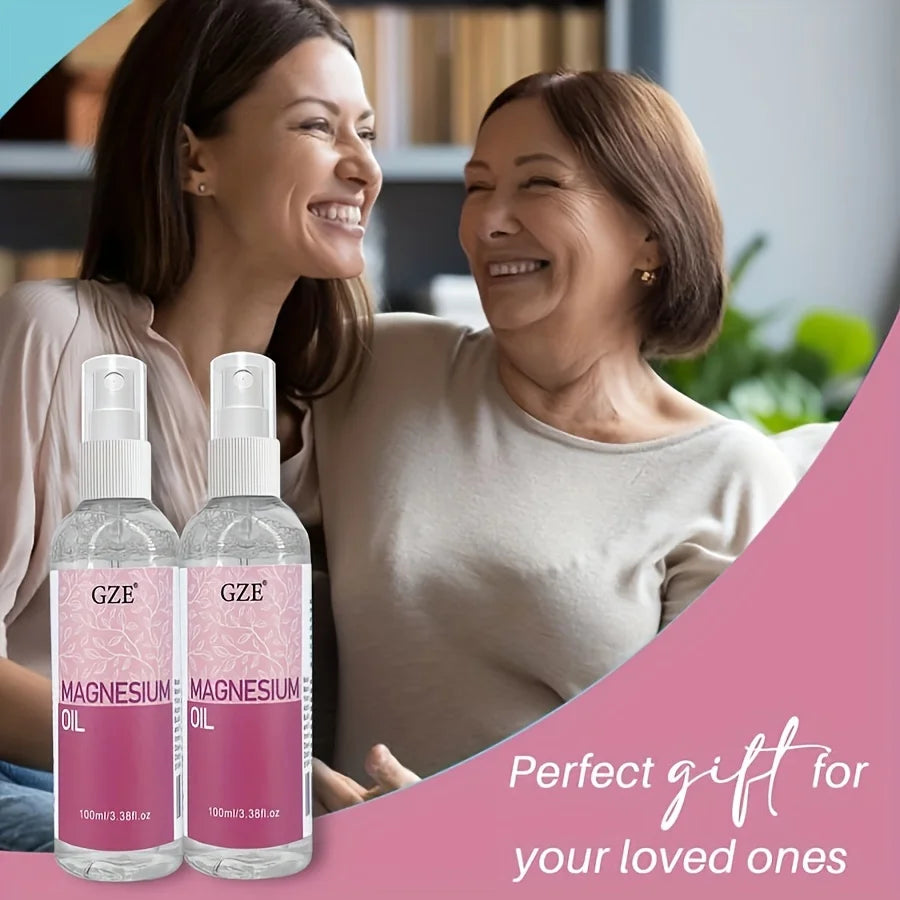 GZE Magnesium Oil Spray | Deodorant, Sleep & Skin – Less Itchy