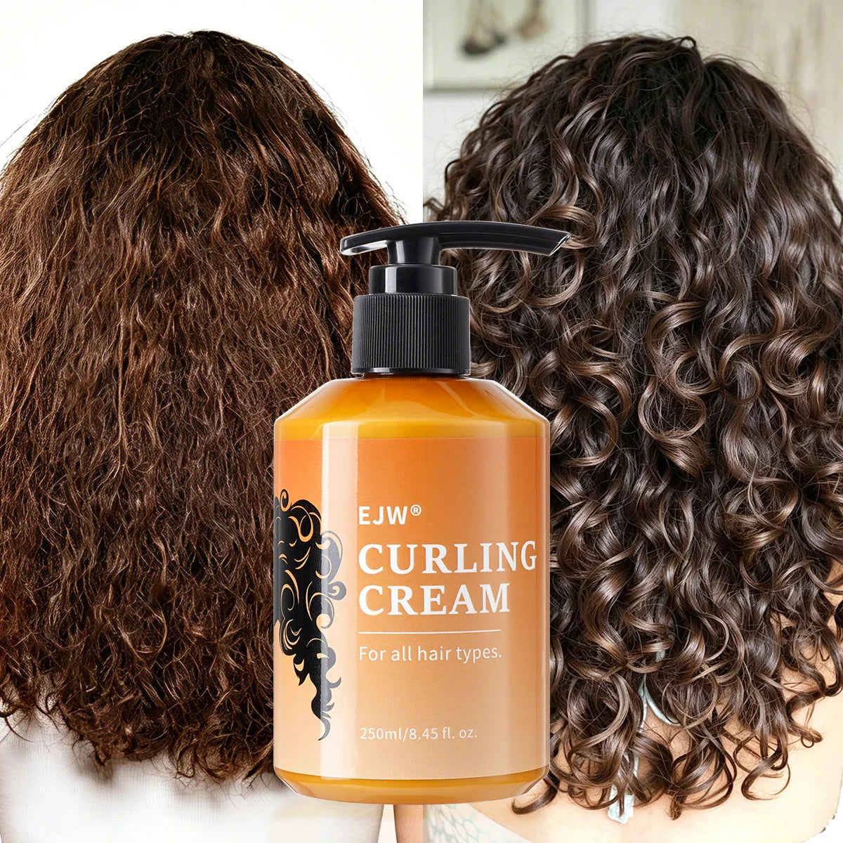 Curl Defining Cream with Argan Oil – Wavy & Curly Hair