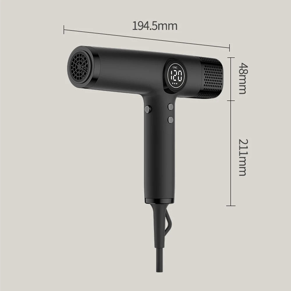 110000RPM Professional Hair Dryer Brushless Negative Ions Blow Dryer 1800W Powerful Lownoise 5 in 1 Salon Hair Airwrap Styler Peaceful Pleasures Health and Wellness