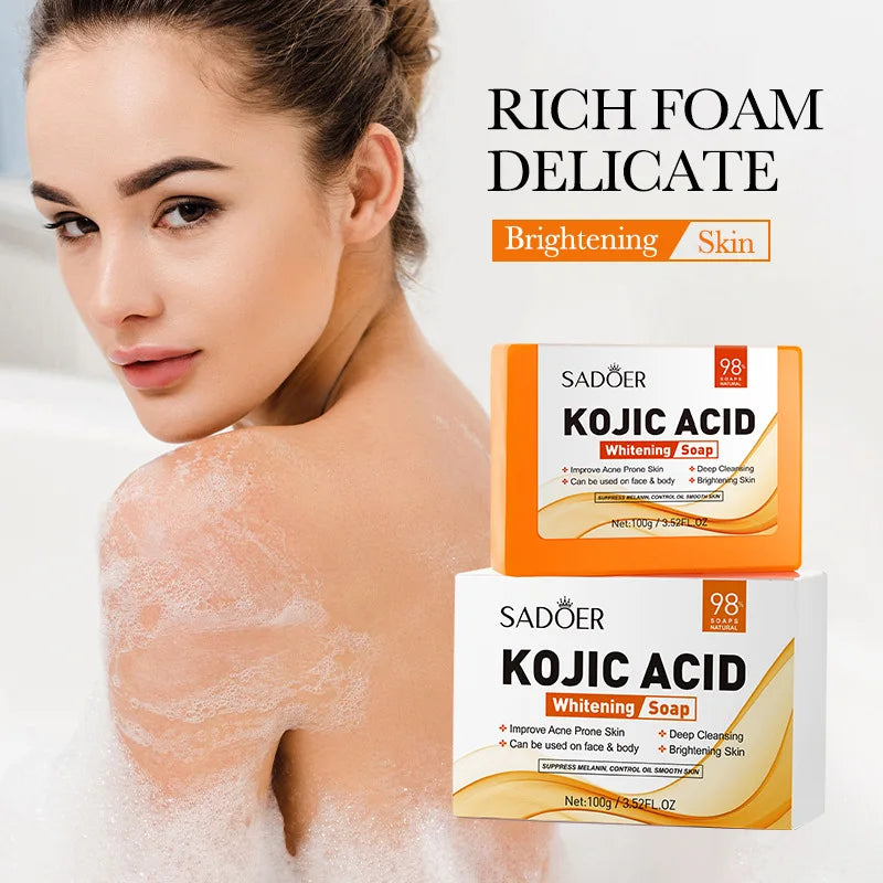 SADOER Hydrating Foam Facial Soap | Moisturizing Face Cleanser