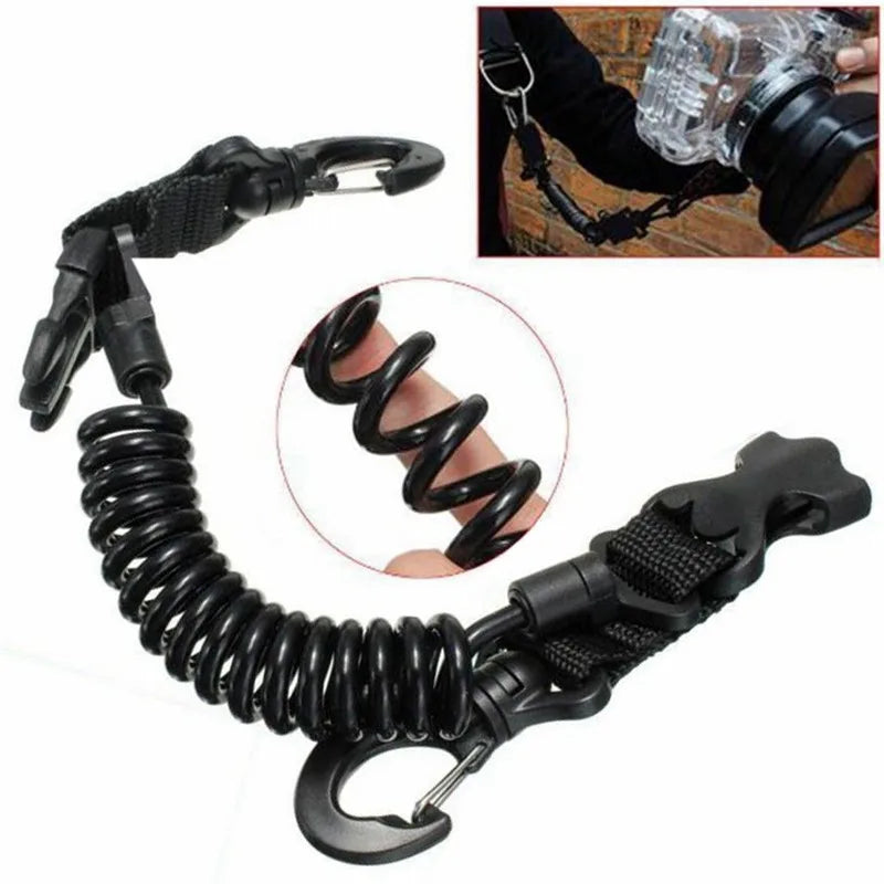 High Quality Scuba Diving Dive Anti Fall Rope Canoe Camera Lanyard Quick Release Buckle Clips Kayaking Swimming Sports Accessory Peaceful Pleasures Health and Wellness