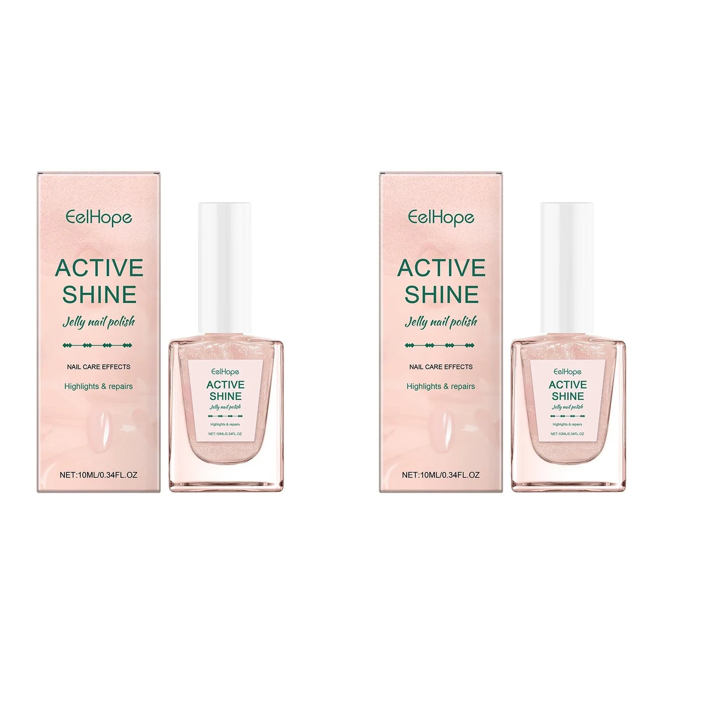 Jelly Gel Nail Polish Translucent Sheer UV LED Soak-Off 10ml