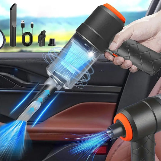 Portable Cordless Car Vacuum Cleaner For Multi Purpose Vehicles Small Household Pump Handheld Car Vacuum Cleaner Peaceful Pleasures Health and Wellness