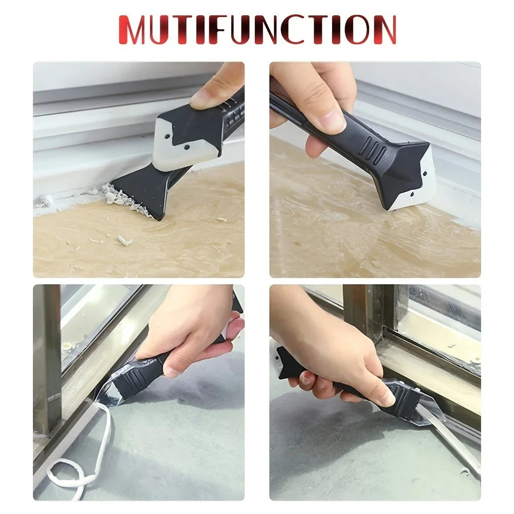 Caulk & Silicone Scraper Tool | Window & Glass Cleaner Scraper Cleaning Tool Peaceful Pleasures Health and Wellness
