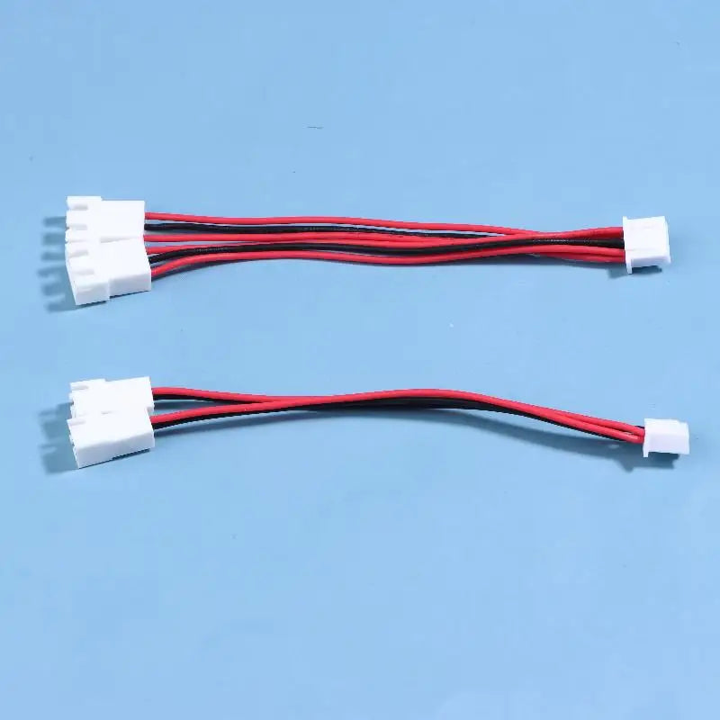 3Pcs/pack XH2.54MM Y-Splitter Cable Male To 2 Female Connector 26AWG Power Extension Cord 2/3/4/5/6 Pin Splitter Cable Adapter Peaceful Pleasures Health and Wellness