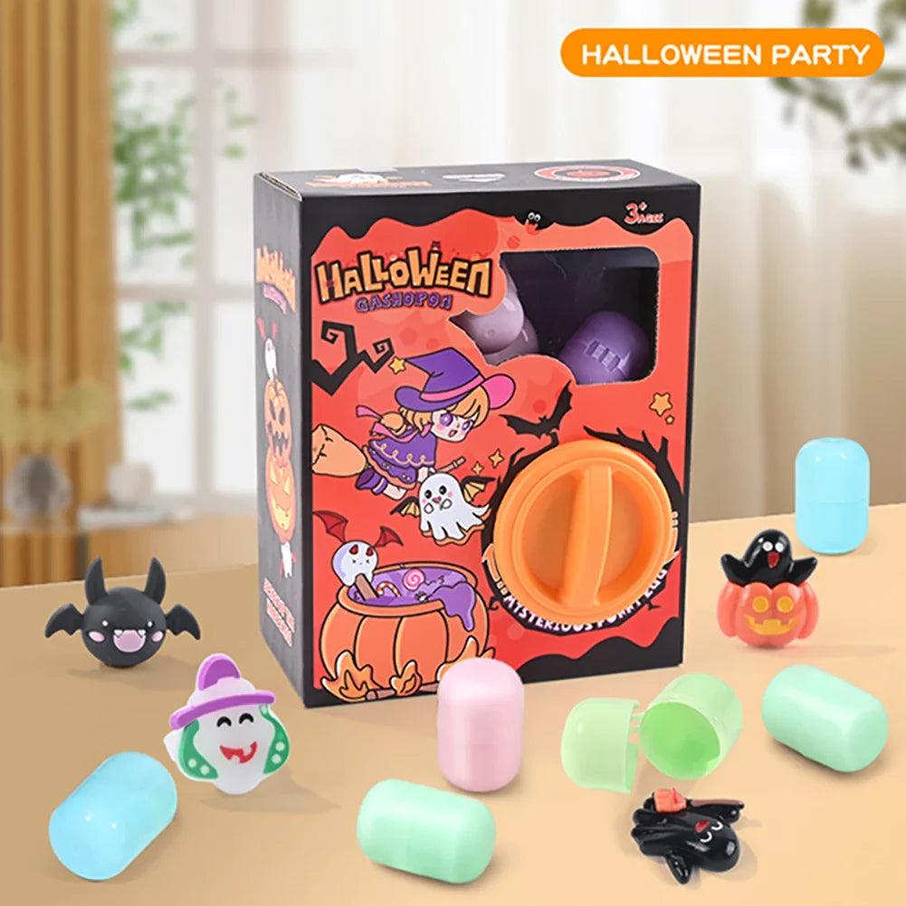 Halloween Mini Claw Machine for Kids – 6 Blind Box Surprises