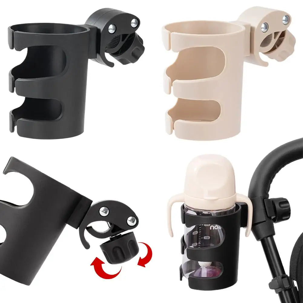 Universal 360° Cup Holder – Stroller, Bike & Wheelchair