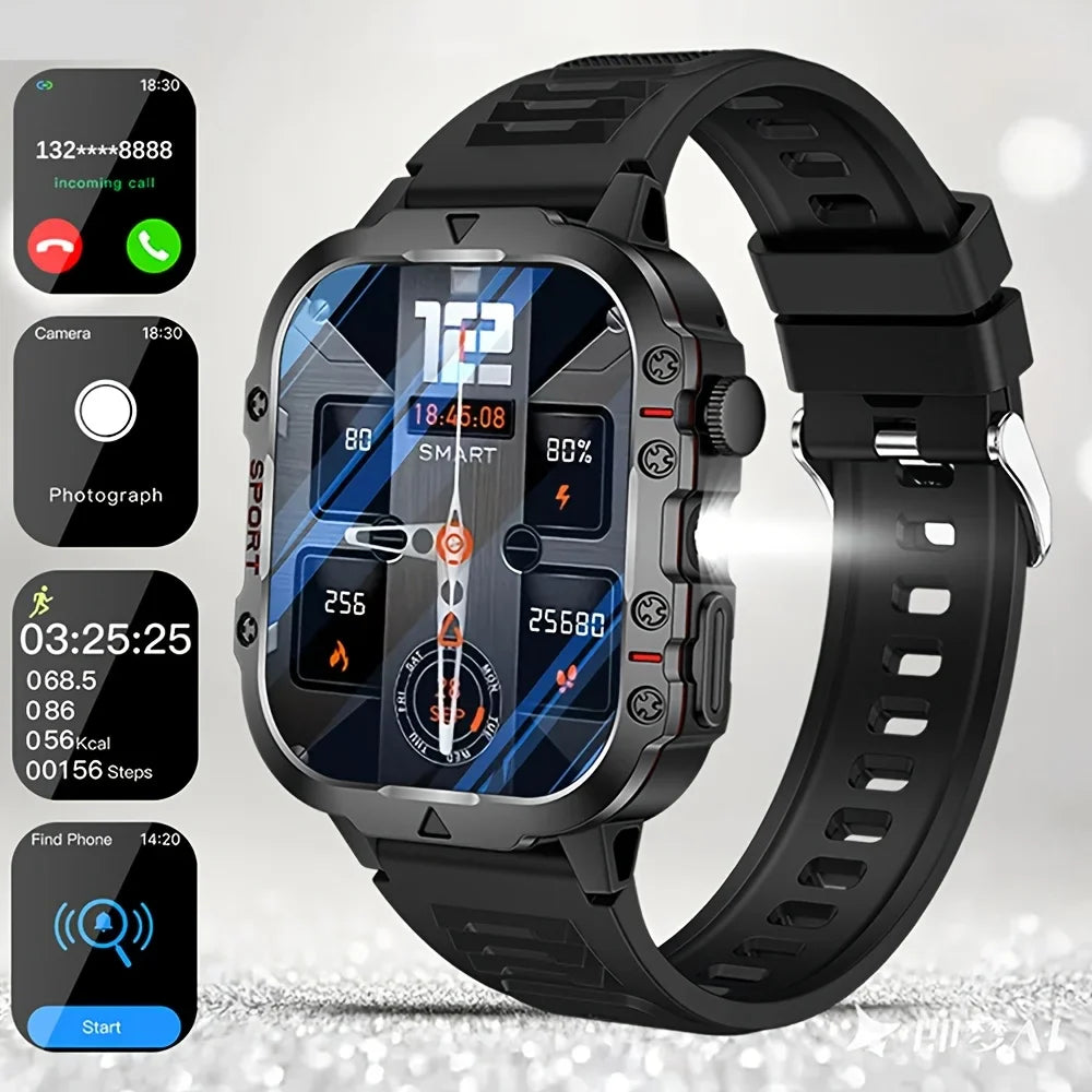 ERUN Smartwatch – Wireless Calling, Sports Tracker, HD Screen