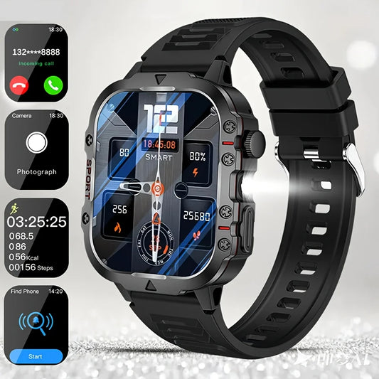 ERUN Smartwatch – Wireless Calling, Sports Tracker, HD Screen Smartwatch Oasis Select black