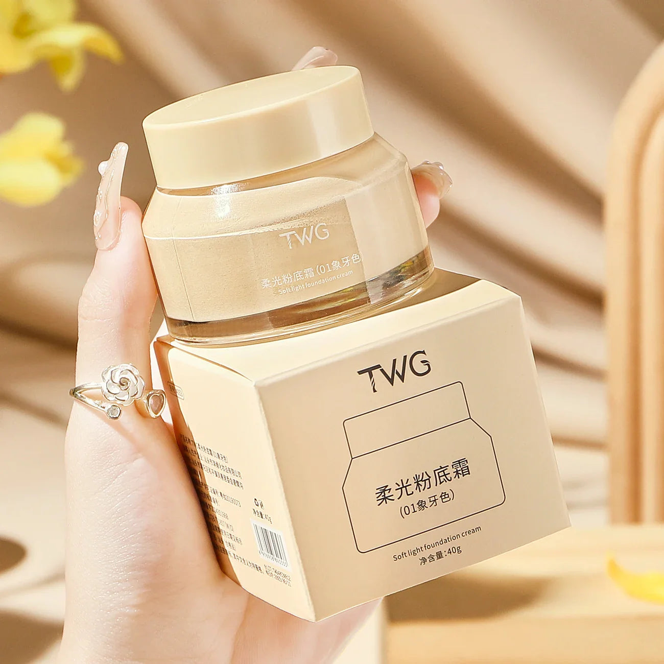 Multifunctional Liquid Foundation – Medium to Full Coverage