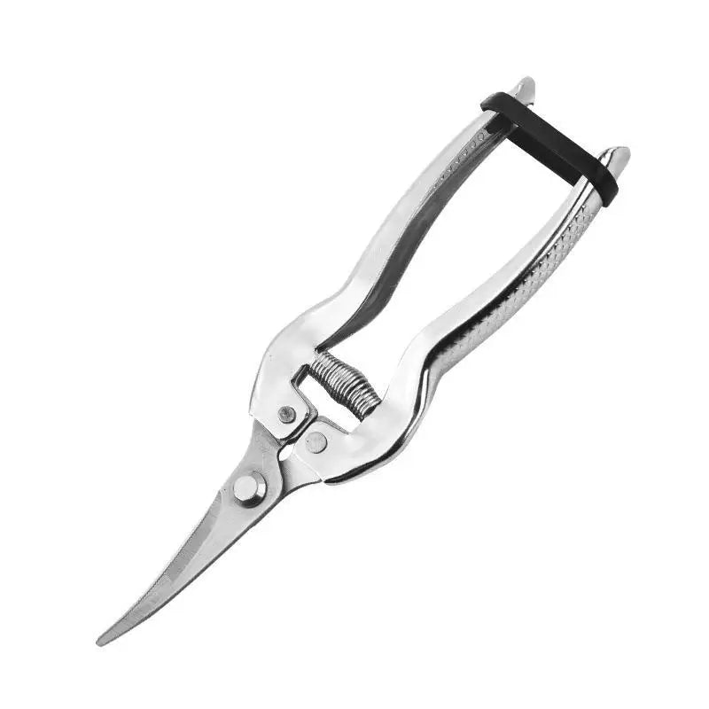 Stainless Steel Pruning Shears | Sharp Blades, Non-Slip Handle