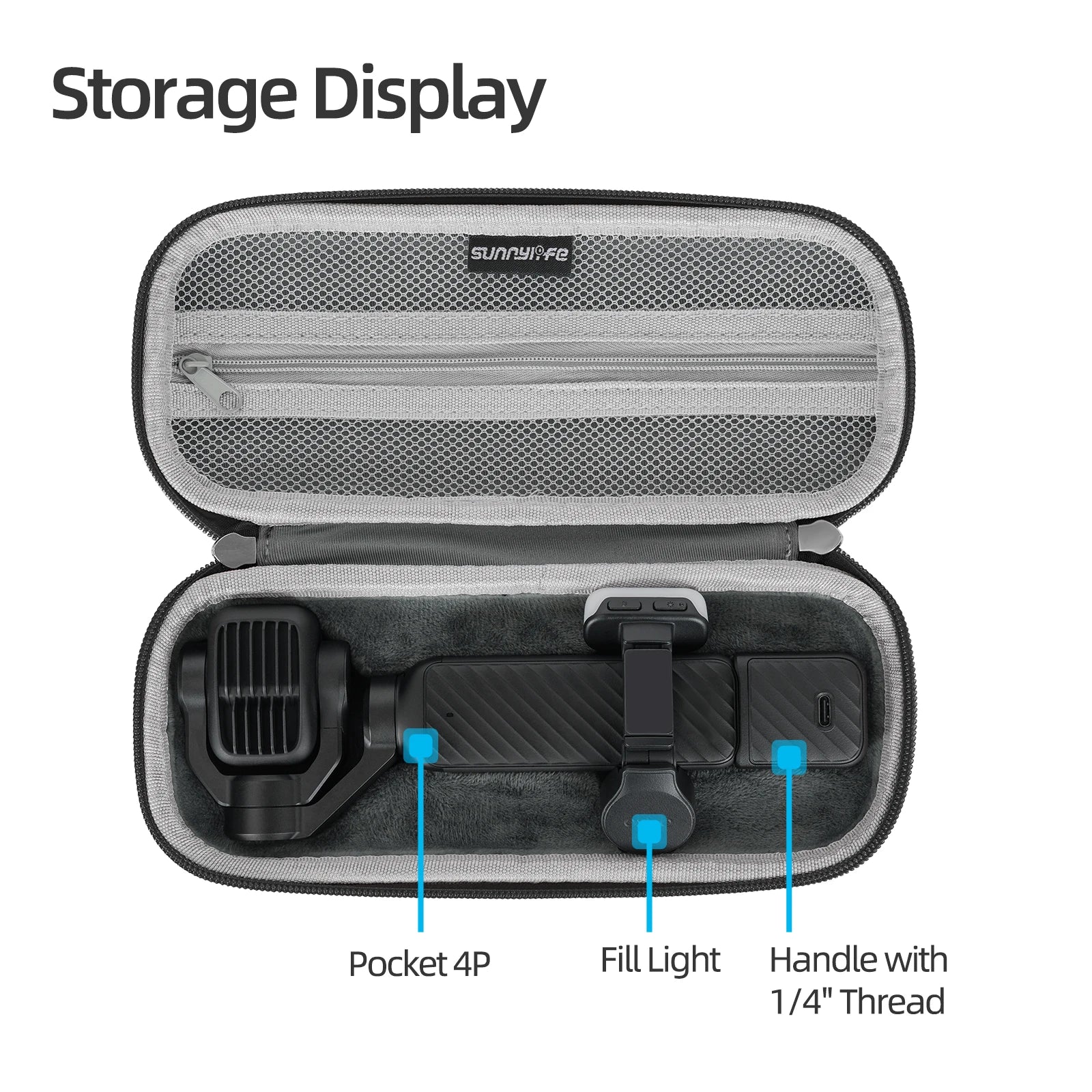 High-Quality Leather Storage Bag For DJI Pocket 4 Pro Camera Dust-Proof And Impact-Resistant Protective Accessories Peaceful Pleasures Health and Wellness