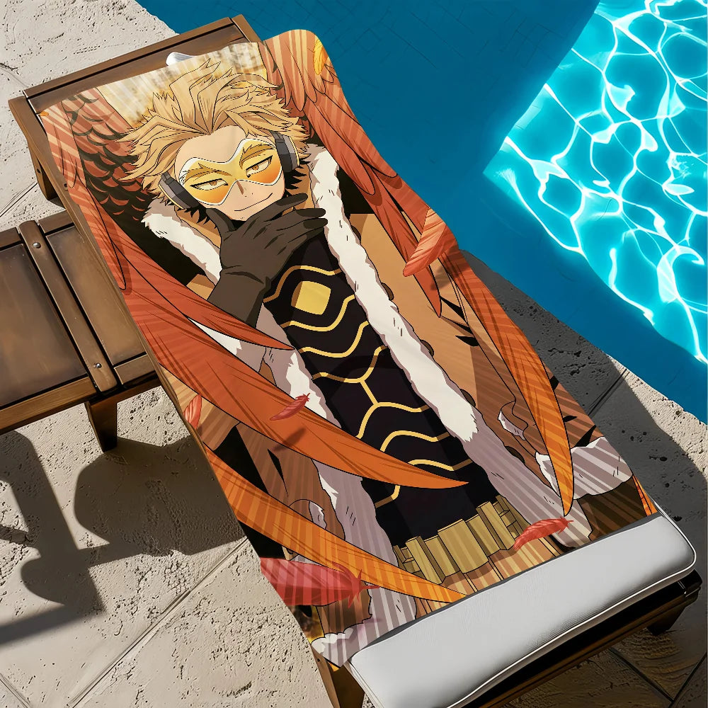 My Hero Academia Hawks Anime Beach Towel | Quick Dry