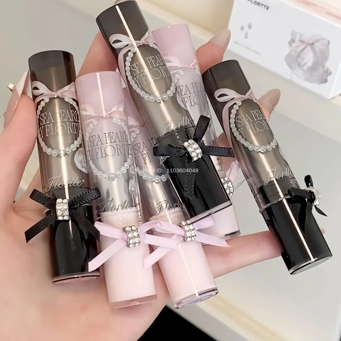 FLORTTE Glass Sea Solid Lip Gloss Mirror Glaze & Lip Tint