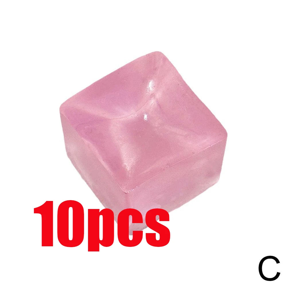 Glitter Squishy Toy Stress Relief Toy Hand Squeeze Fidget Decompression Toy for Adults Kids Gift Peaceful Pleasures Health and Wellness Pink10pcs