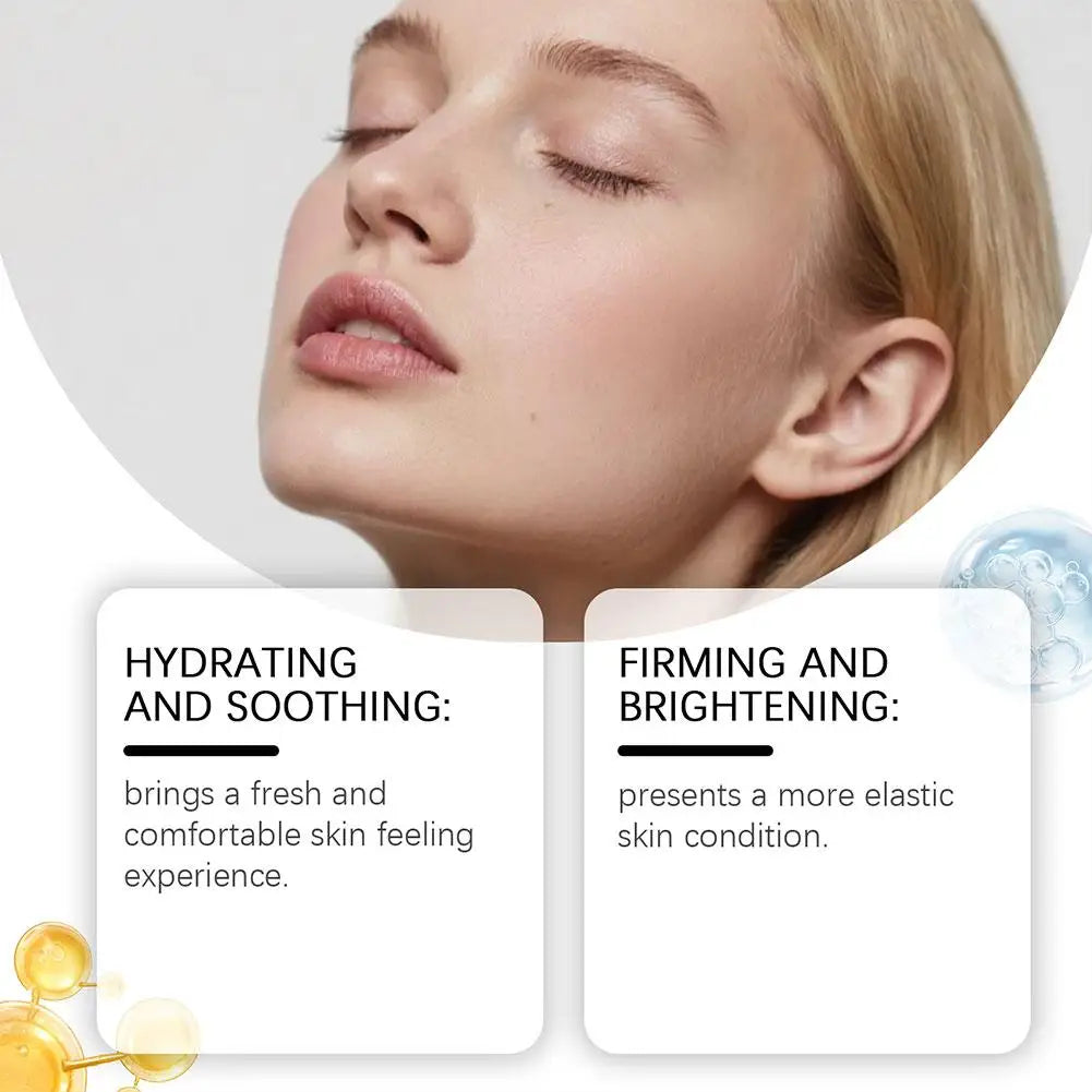 Collagen Anti-Wrinkle Essence Hydrating Firming Pore-Cleaning Anti-Aging Essence Set Hyaluronic Acid Stock Solutions Face Serum Peaceful Pleasures Health and Wellness