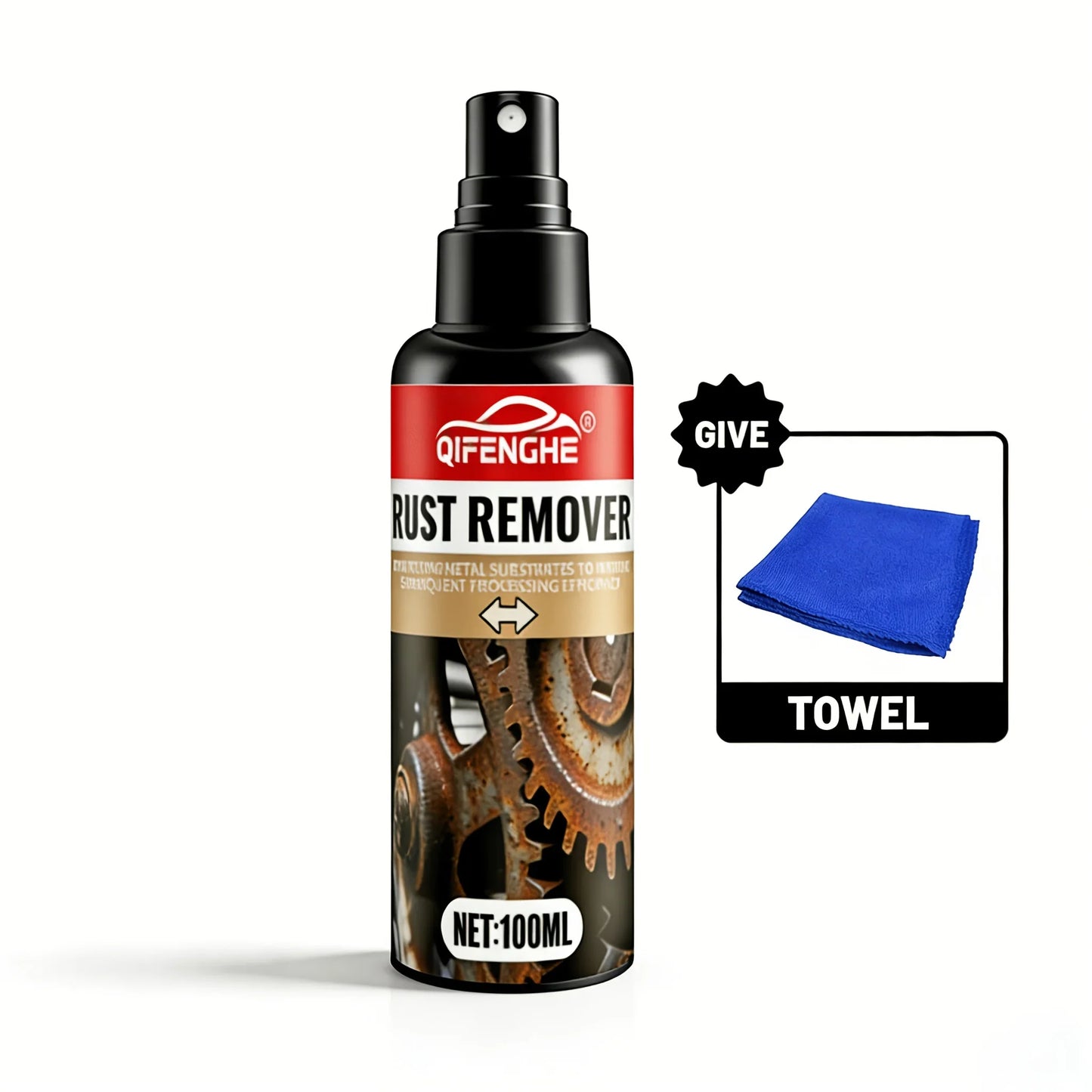 Rust Converter & Polish Spray – Metal Restoration for Iron & Chrome