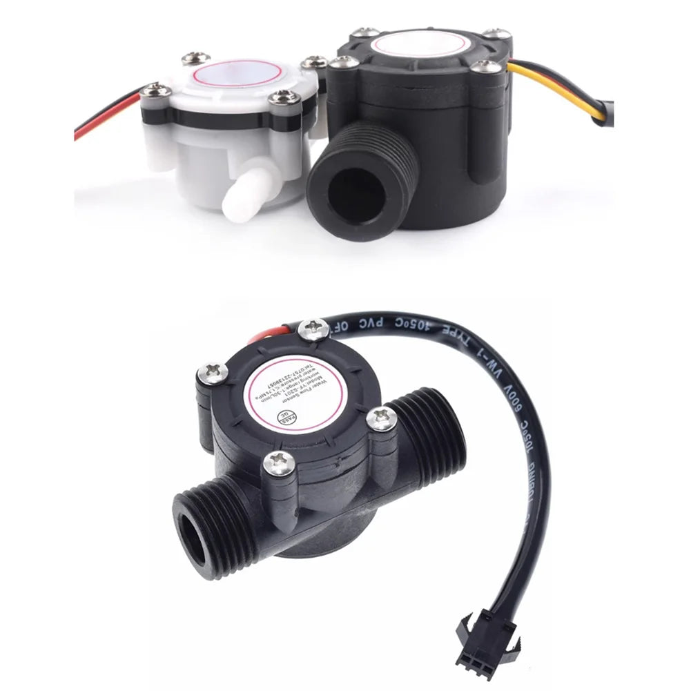G1/2 Hall Effect Water Flow Sensor 1–30 L/min | DC 5–18V