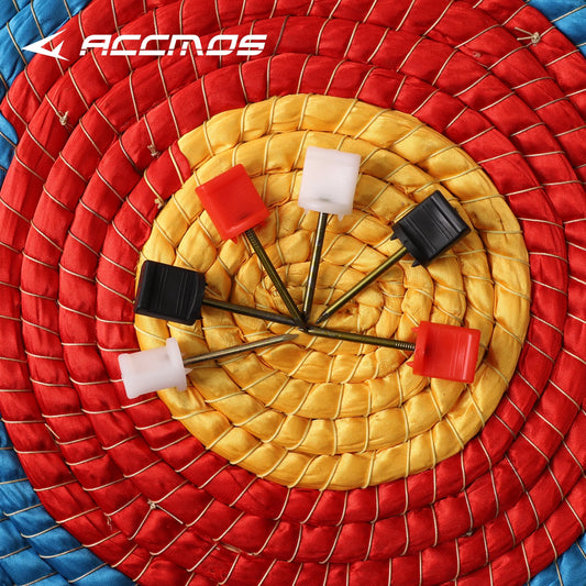 Archery Target Metal Nail Fixed Paper Shooting Accessories Peaceful Pleasures Health and Wellness