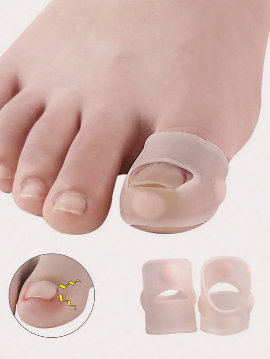 Silicone Ingrown Toenail Protector Cover – 2pcs Nail Guard Toenail Protector Peaceful Pleasures Health and Wellness
