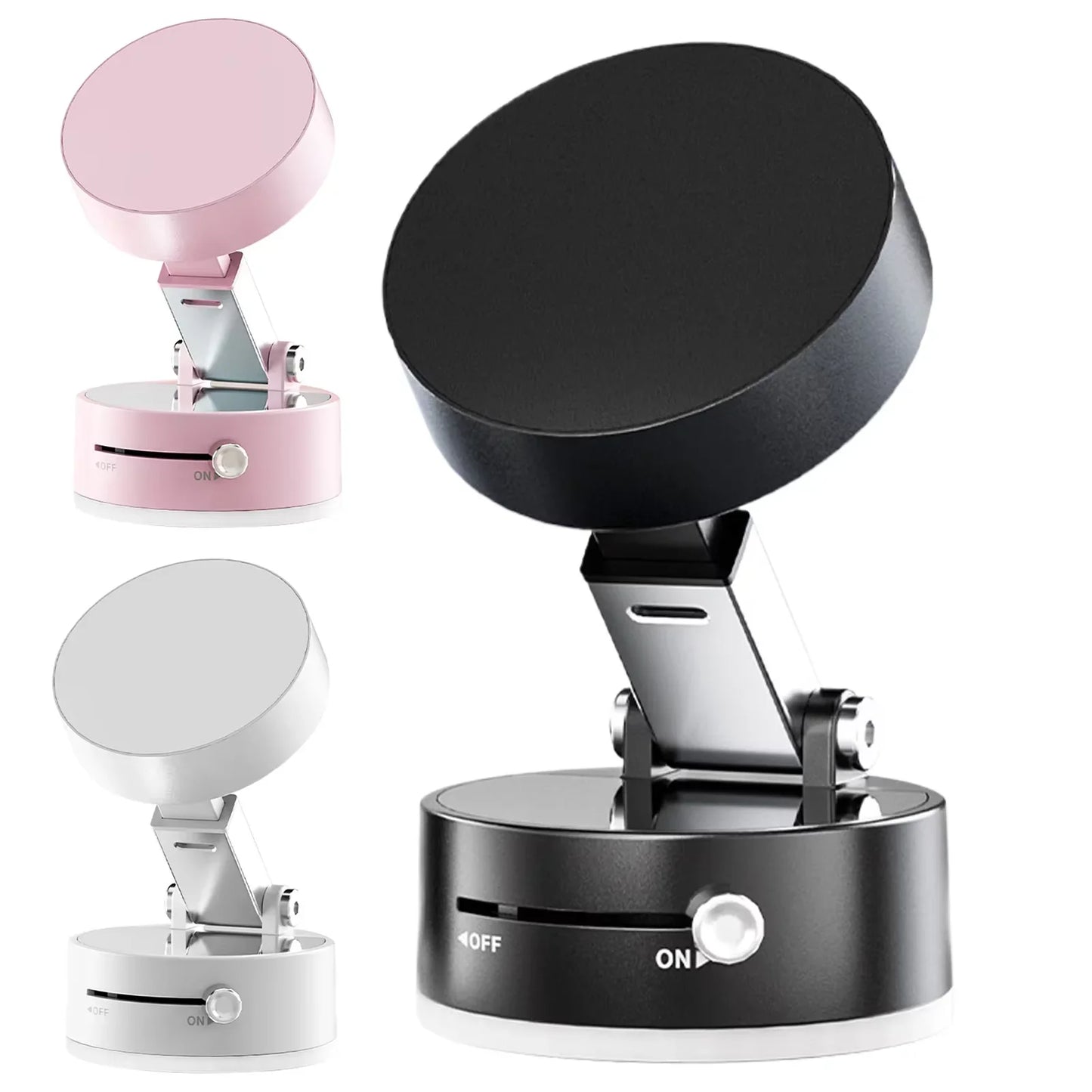 Magnetic Phone Holder – Vacuum Suction Cup Stand for All Phones